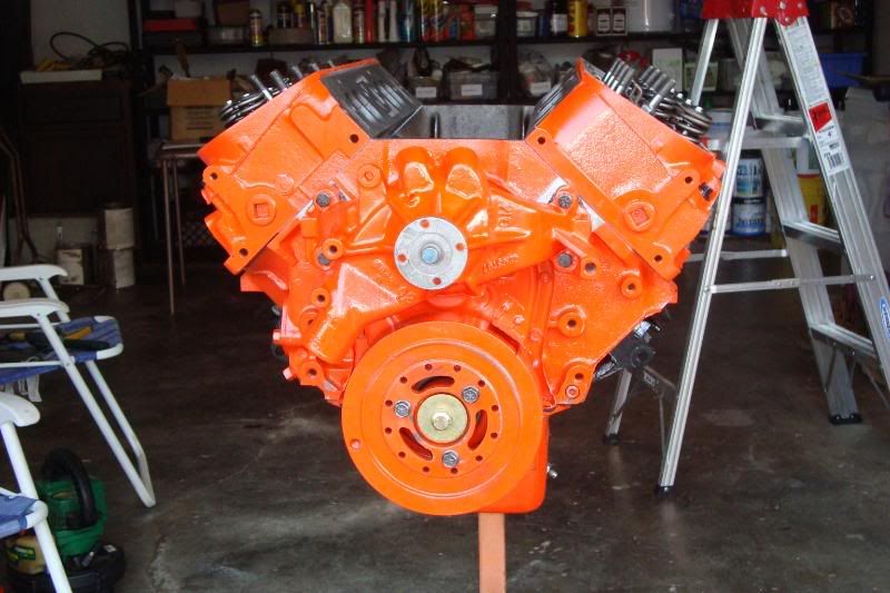 Turning my engine by hand. Team Chevelle